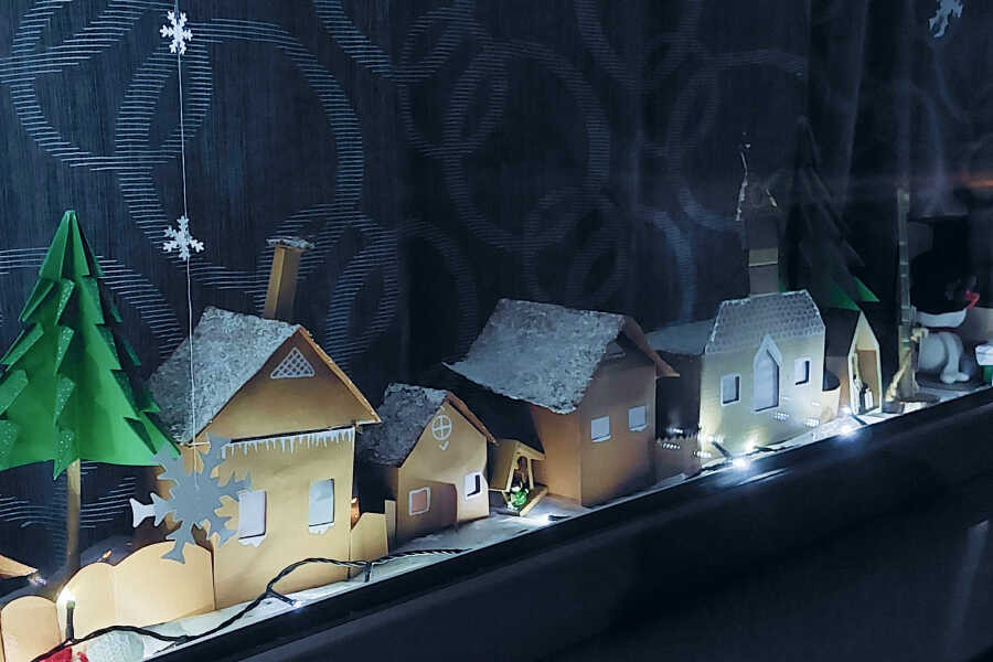 Karácsonyi mézeskalács házak