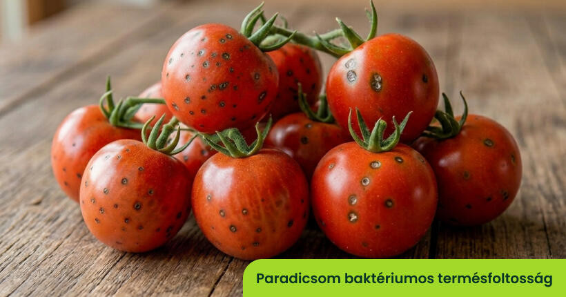 Paradicsom baktériumos termésfoltosság