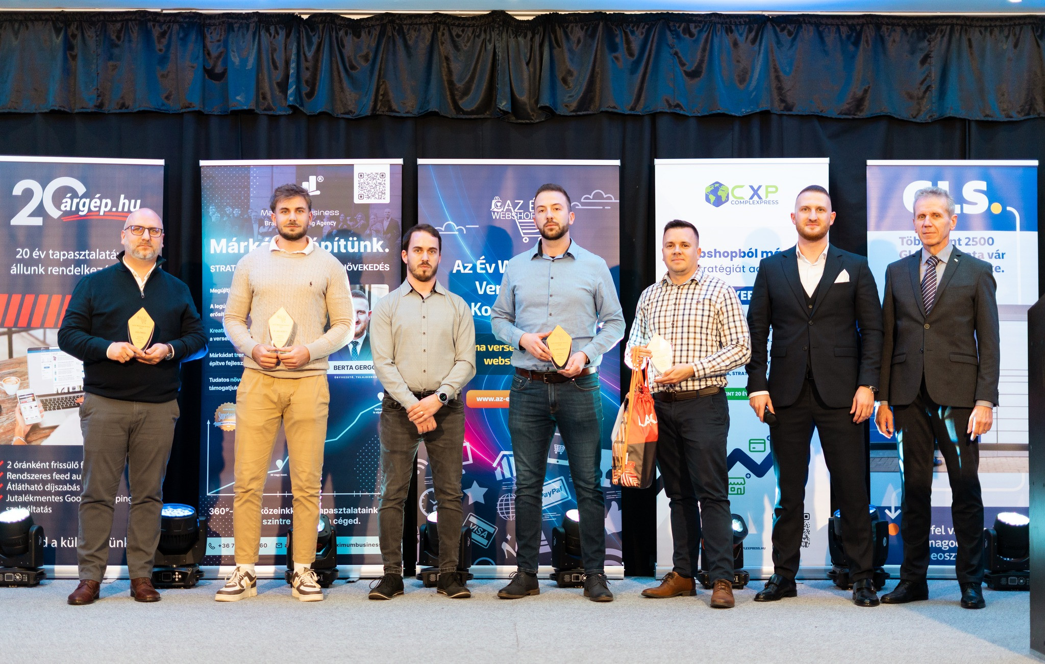 Az év webshopja díjátadó