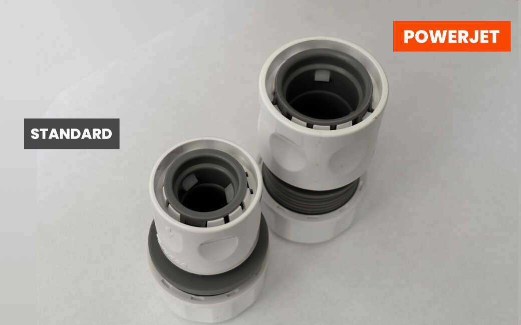 PowerJet gyorscsatlakozó