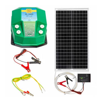 DL 4500 Villanypásztor Készülék - 12 V, 4,5 Joule Napelemes rendszerrel - AgroElectro - 80005