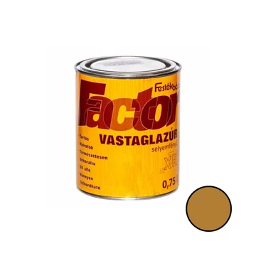 Factor Vastaglazúr selyemfényű - Dió - 0,75 l - 82072