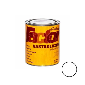 Factor Vastaglazúr selyemfényű - Színtelen - 0,75 l - 82070
