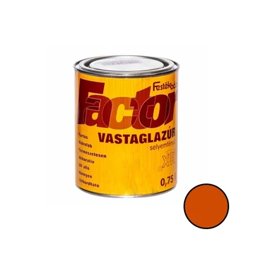 Factor Vastaglazúr selyemfényű - Teak - 0,75 l - 82071