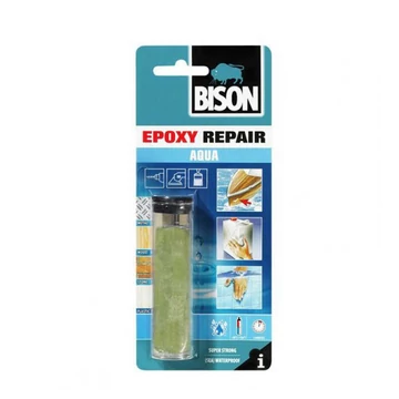 BISON Kétkomponensű Vízálló Epoxy Gyurmaragasztó -  56g - 770011