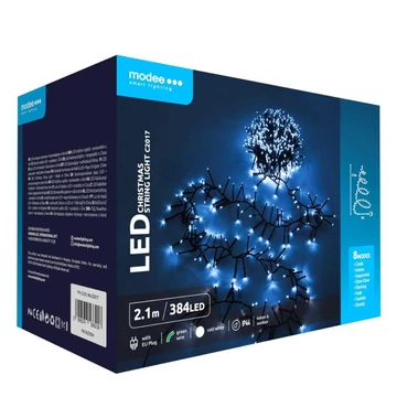 Modee Karácsonyi LED Fényfüzér Hidegfehér - 384 LED/2,1m - ML-C2017