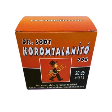 Dr. Soot koromtalanító por - 20 x 5g - koro5001