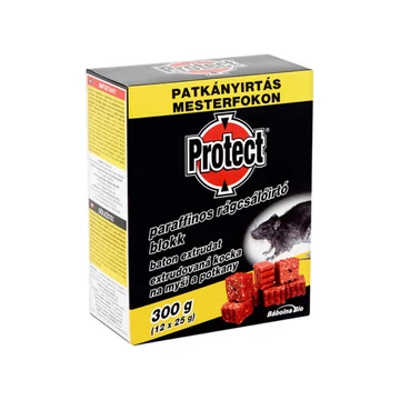 Protect Rágcsálóirtó Paraffinos Blokk - 300 g