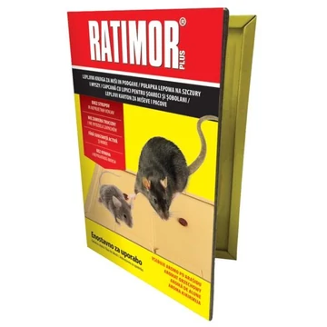 Ratimor Plus Ragadós Egér- és Patkányfogó lap - rati0001