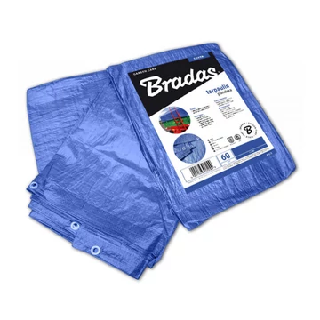 Vízálló takaróponyva 60g/m² - Kék - Bradas