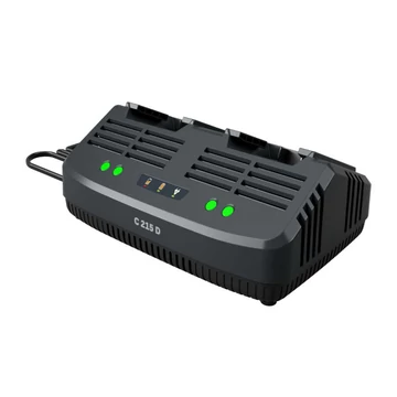 Stiga standrad dupla akkumulátor töltő C215 D - 20V, 1,5A - 86524