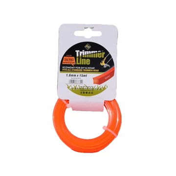 TrimmerLine Hobby Fűnyíró Damil - 1,6 mm x 15 m - Négyzet