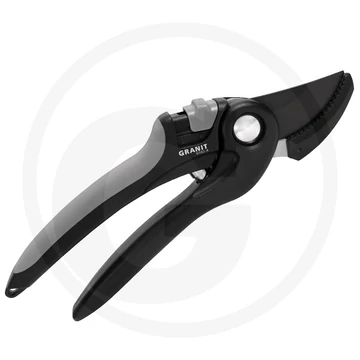 Rávágó metszőolló 21 cm állítható - Granit Black Edition