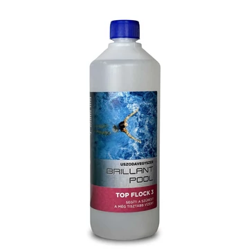 Medencevíz pelyhesítő folyadék (Top Flock 3) 1 l