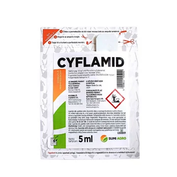 Cyflamid 5 ml gombaölő permetszer lisztharmat ellen