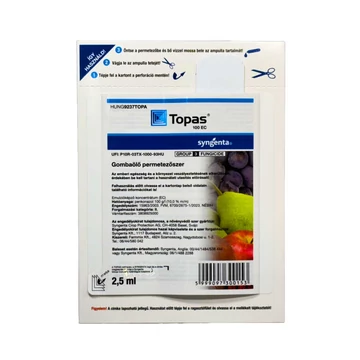 Topas 100 EC gombaölő permetszer 2,5 ml