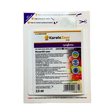 Karate Zeon rovarölő permetezőszer - 2,5 ml ampulla - kara3401