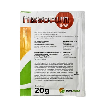 Nissorun 10 WP 20g Atkaölő permetszer