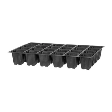 Palántázó tálca műanyag, 49x33x8 cm, 24 rekeszes