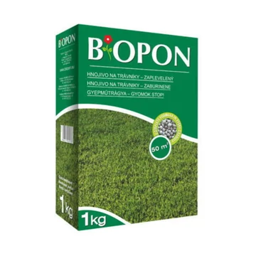 Biopon gyomirtós gyepműtrágya - 1 kg - biop4101