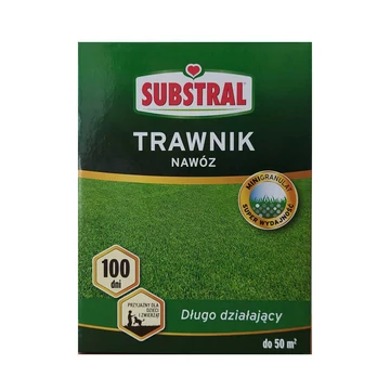 Substral Hosszú hatású gyeptrágya 1 kg (50m²)