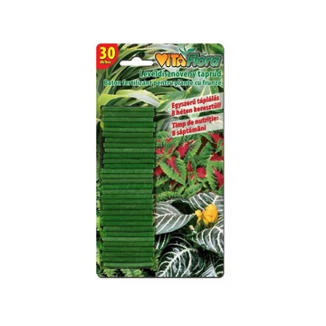 Levéldísznövény táprúd 30 db Vitaflóra