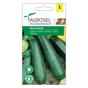 Cukkini vetőmag Black Beauty 3g - Agrosel