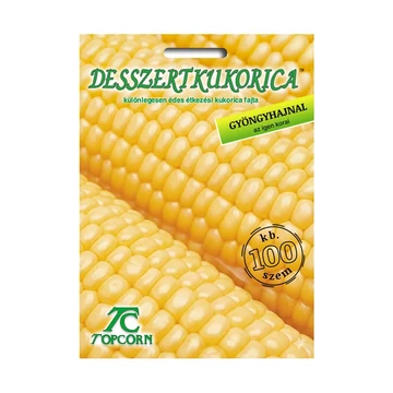 Csemegekukorica vetőmag Gyöngyhajnal - 100 szemes - Topcorn - tc72003