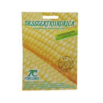 Csemegekukorica vetőmag Gyöngyhajnal - 100 szemes - Topcorn - tc72003