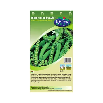 Korai kifejtőborsó vetőmag Debreceni világoszöld - 500 g - Rédei Kertimag - 70045