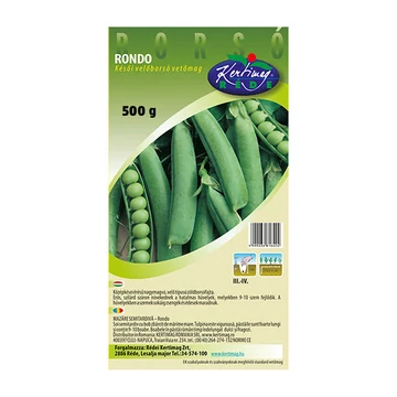 Borsó vetőmag Rondo 500g Rédei Kertimag