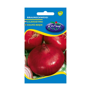 Lilahagyma vetőmag Braunschweigi 2g - Rédei Kertimag - rkm70008