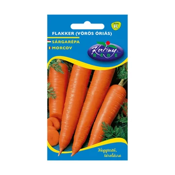 Sárgarépa vetőmag Vörös óriás(Flakker) 5g - Rédei Kertimag - rkm70024