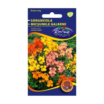 Sárgaviola színkeverék virágmag 1g Rédei Kertimag