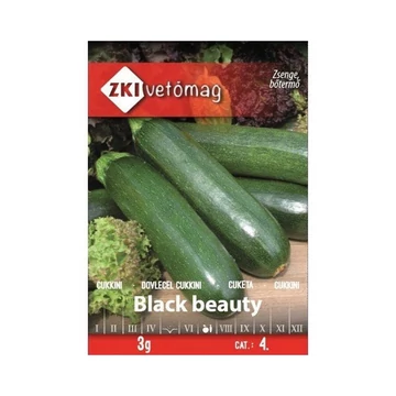 Cukkini vetőmag Black Beauty 2,5g - ZKI vetőmag