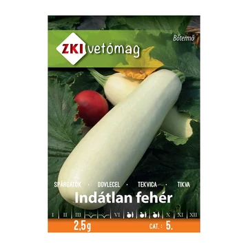 Indátlan fehér spárgatök 2,5g ZKI vetőmag