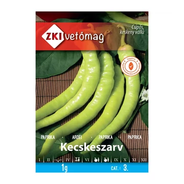 Kecskeszarv paprika vetőmag 1g ZKI vetőmag