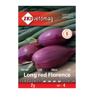 Long red Florence hagyma vetőmag 2g ZKI vetőmag