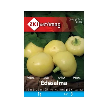 Paprika vetőmag Édesalma 1g - ZKI vetőmag - zki7006