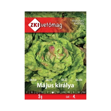 Saláta vetőmag Május királya 3g - ZKI vetőmag