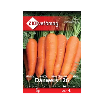 Sárgarépa vetőmag Danwers 126 5g - ZKI vetőmag - zki7028