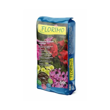 Florimo Balkon - Muskátli virágföld - 50 l - flom8403