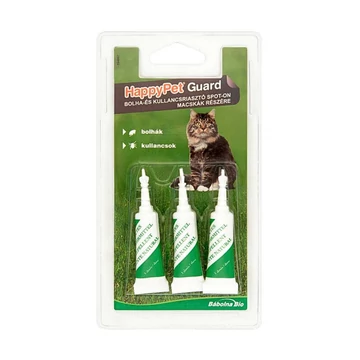 Happy Pet Bolhairtó csepp - Macska - 10010
