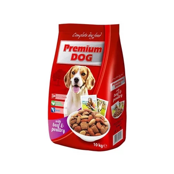 Premium Dog száraz kutyatáp Szárnyas-Marha - 10 kg