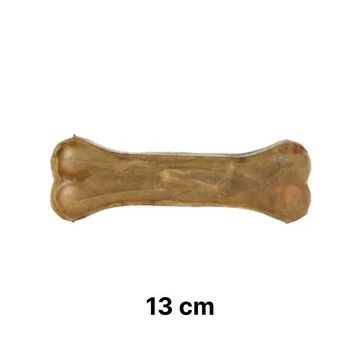 Préselt bőr rágócsont - 13 cm - 12825