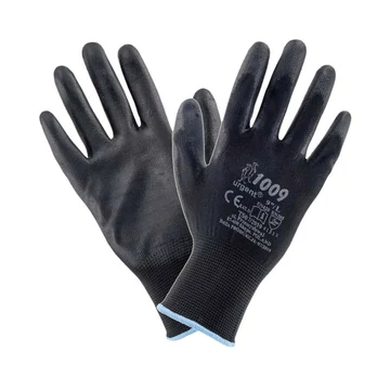 Mártott kesztyű, fekete (Urgent 1009)