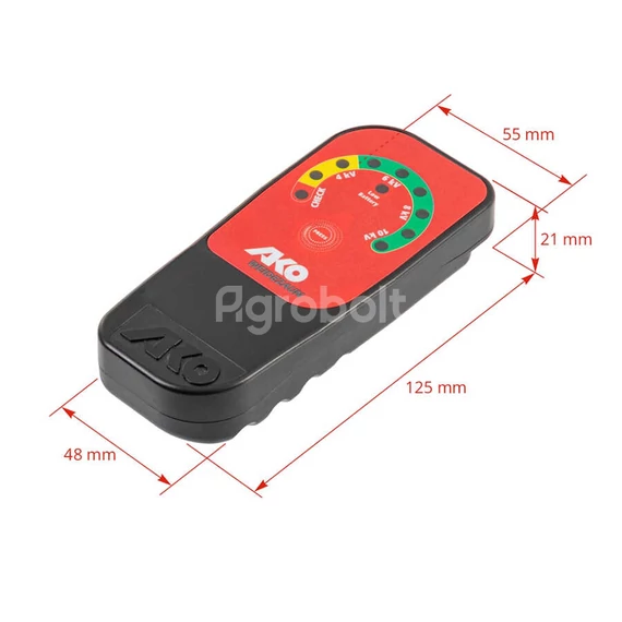 Villanypásztor teszter, 1-10 kV, földelés nélküli