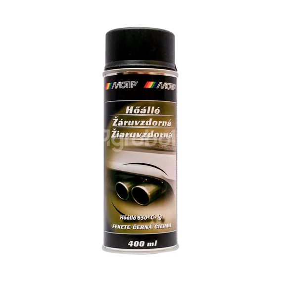 Motip javítófesték hőálló - Fekete - 400 ml - 82076