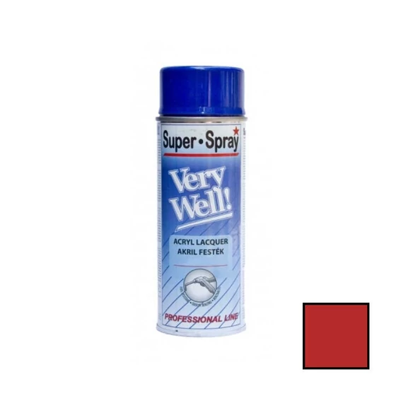 Very Well Festékspray - Tűzpiros(RAL3000) - 400 ml - 82061