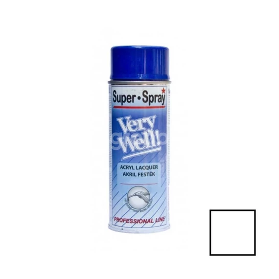 Very Well Festékspray - Fényes fehér(RAL9010) - 400 ml - 82059